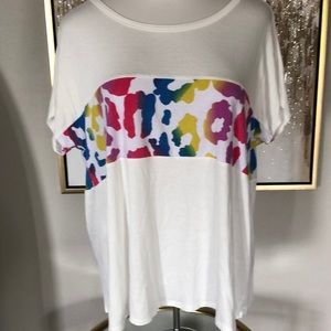 HOPELY RAINBOW CHEETAH TOP